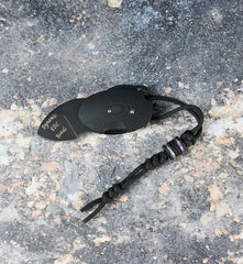 Cabon Fiber Helix EDC Lanyard Beads