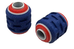 Carbon Fiber Infused Barrel Style Lanyard Beads for all your EDC Gear.