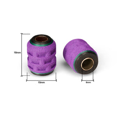 Carbon Fiber Infused Barrel Style Lanyard Beads for all your EDC Gear.